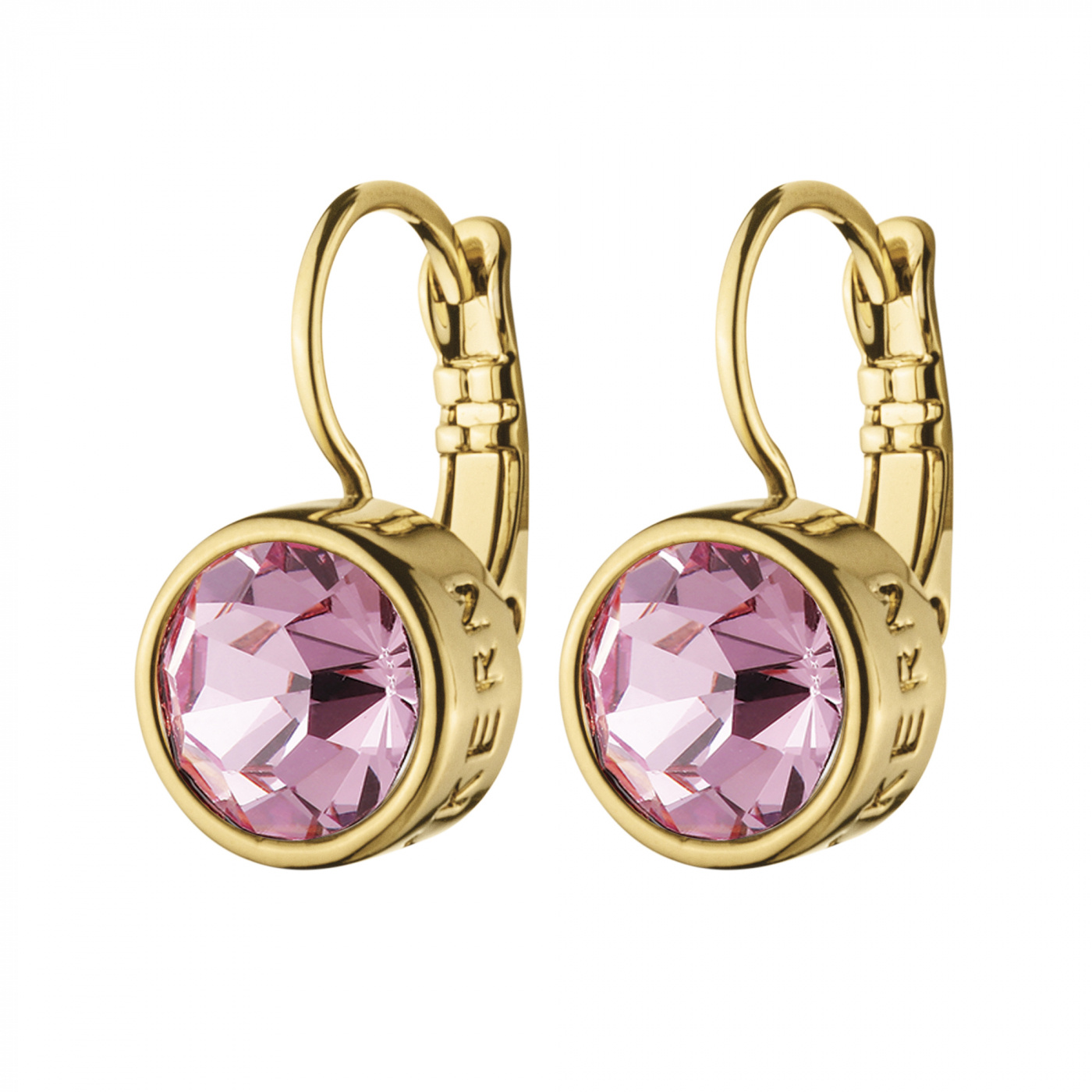LOUISE Gold LIGHT ROSE Earring