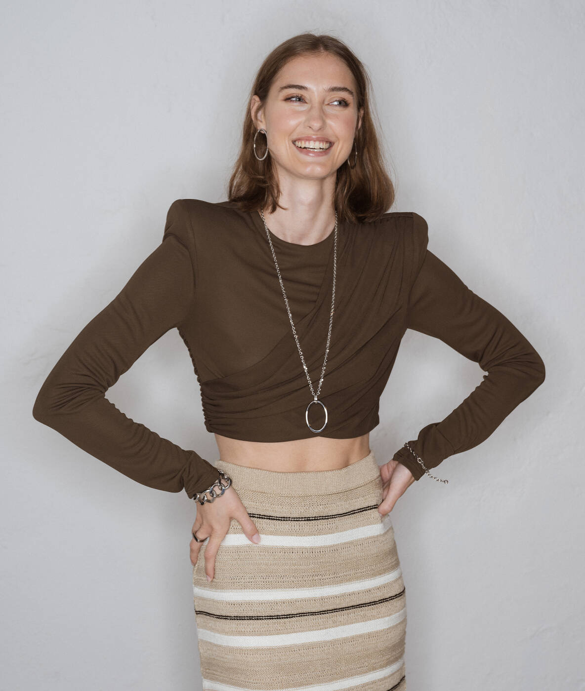 NAOMI Earrings Steel