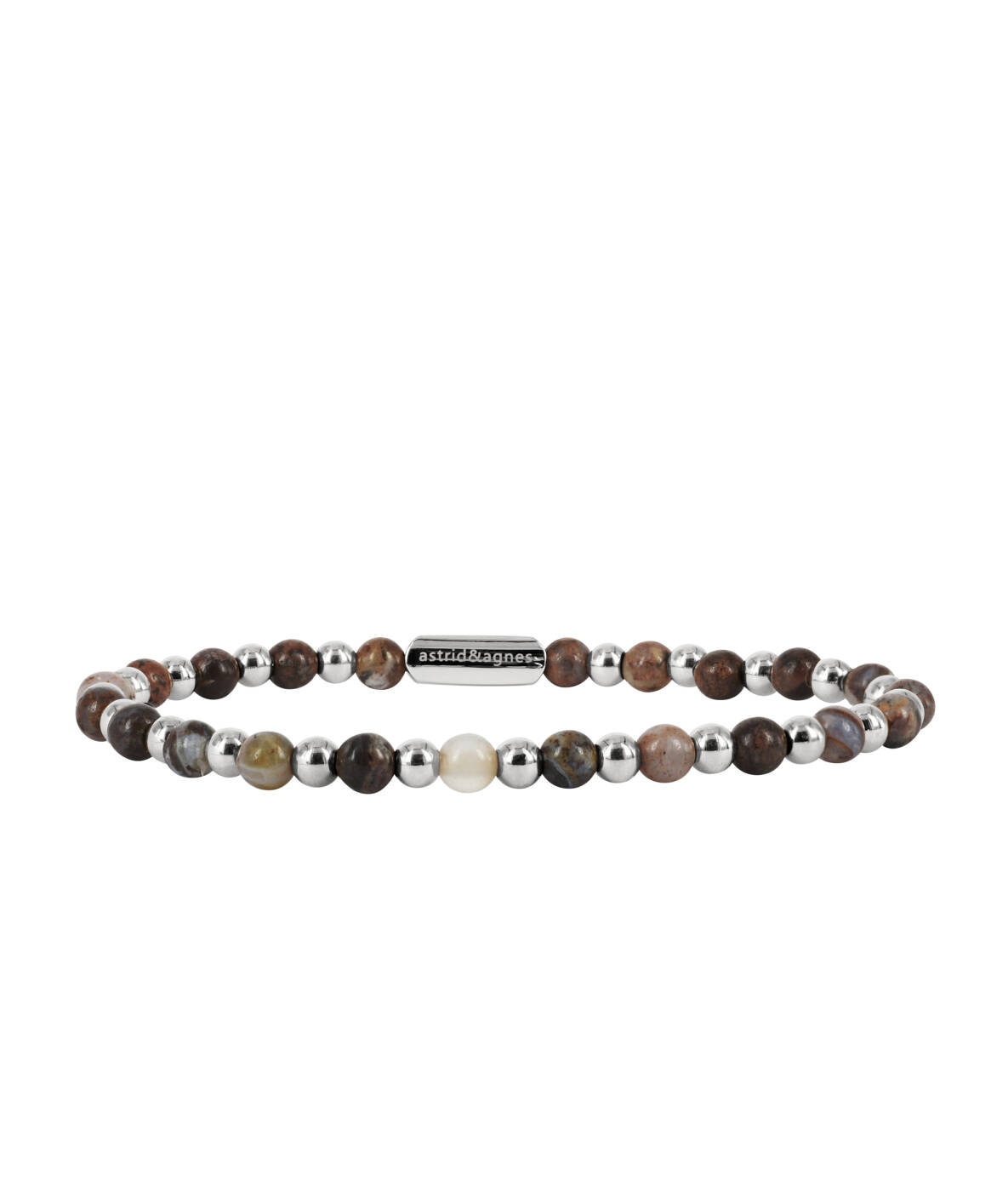 MIZA Bracelets Melange/Steel