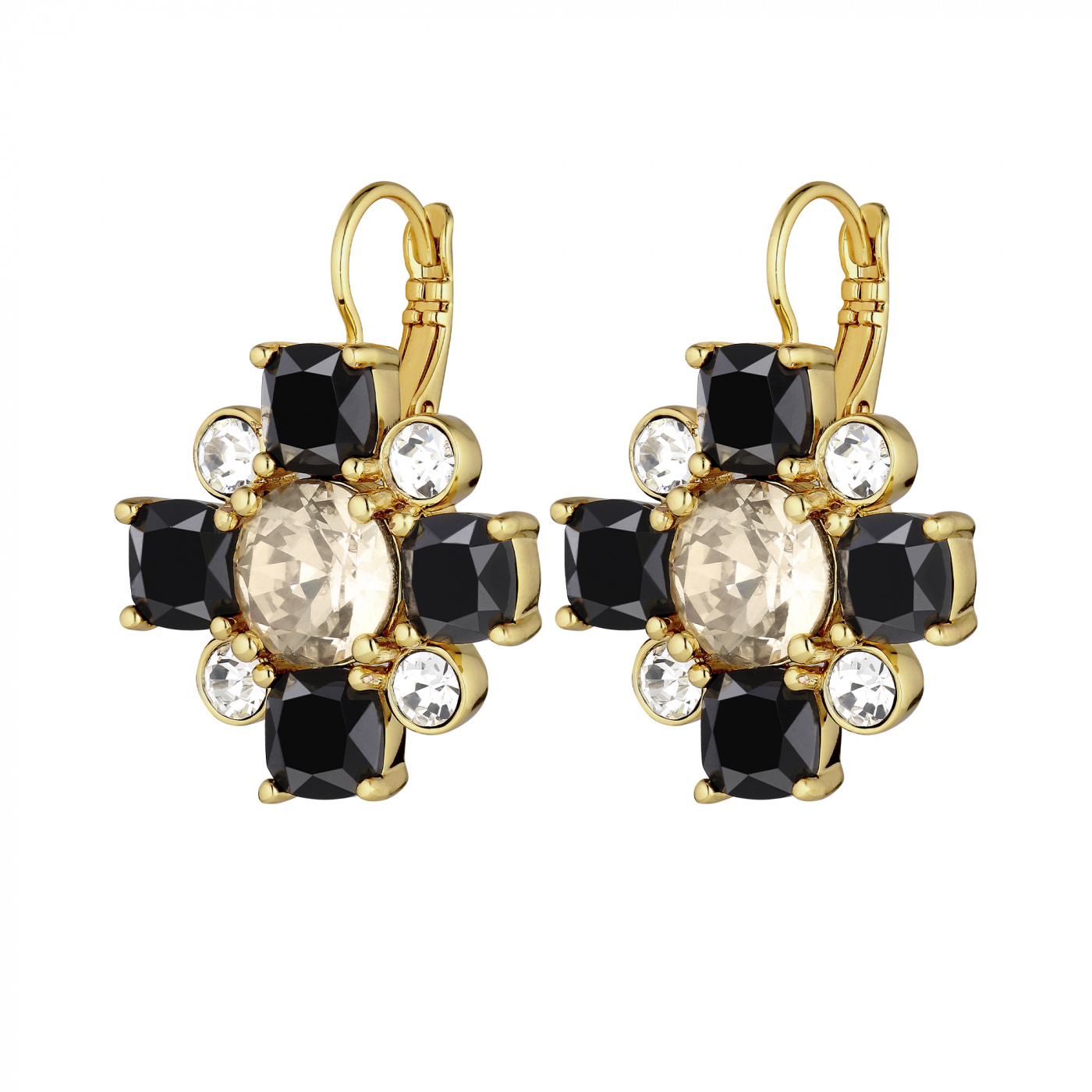 BATTI Gold BLACK/GOLDEN Earring