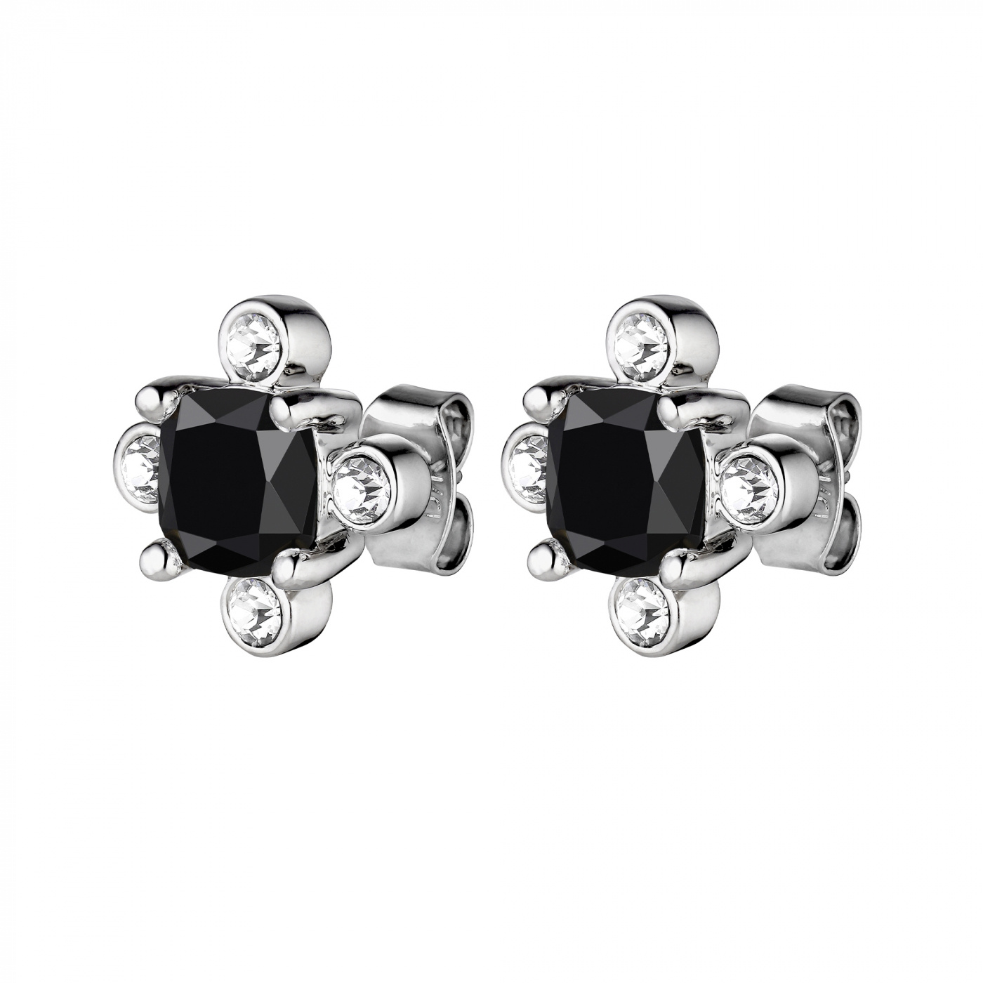 GIGI Silver BLACK Earring