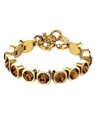 CONIAN SG BROWN BRACELET GOLD CONIAN SG BROWN BRACELET GOLD