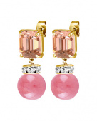 WALI SG PEACH / CORAL Earrings WALI SG PEACH / CORAL Earrings