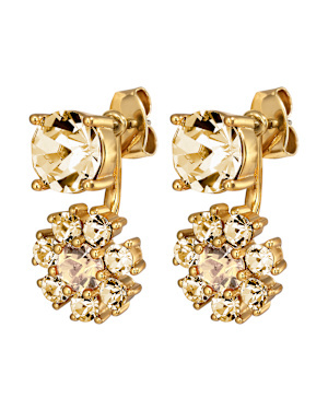 FLOSS SG GOLDEN_CRYSTAL Earrings Gold