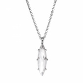 TAKESHI SS CRYSTAL Necklace Silver TAKESHI SS CRYSTAL Necklace Silver