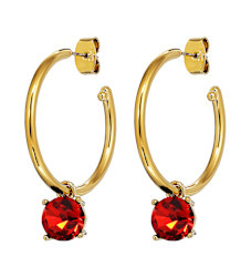 DIEGA SG RED Earrings Gold