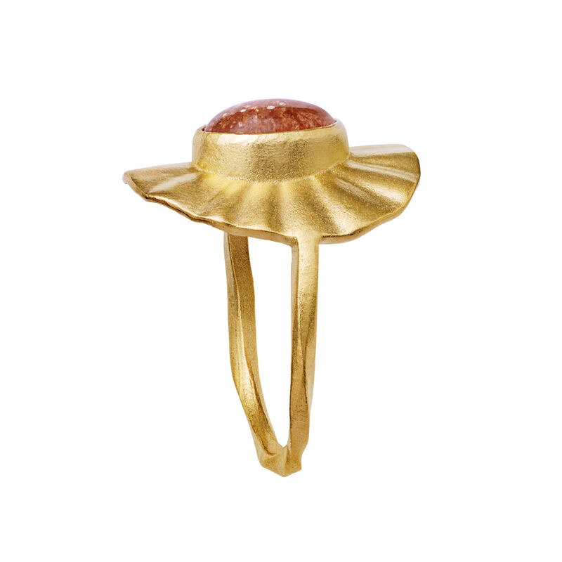 Lotus Ring Gold 