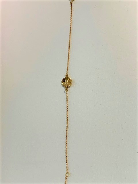 Uppland Bracelets 1 blomma Gold 17+2 cm