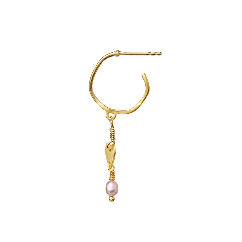 Heart Earring Gold (Single)