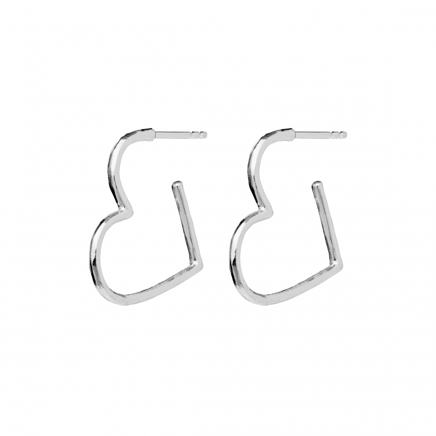 Laia Midi  earrings Silver