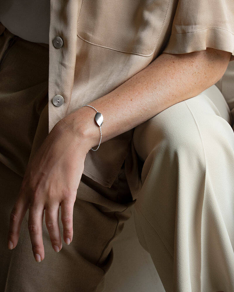 Aqua Bracelets silver