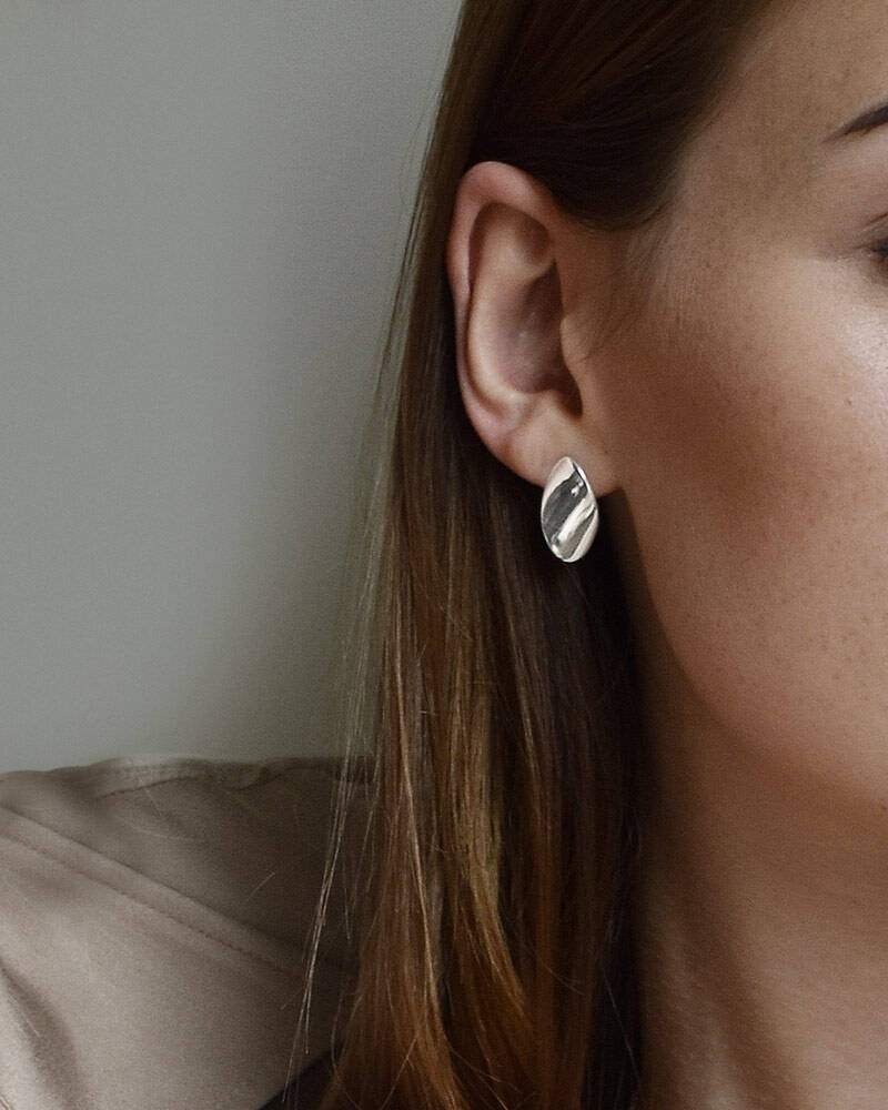 Aqua small Earring silver