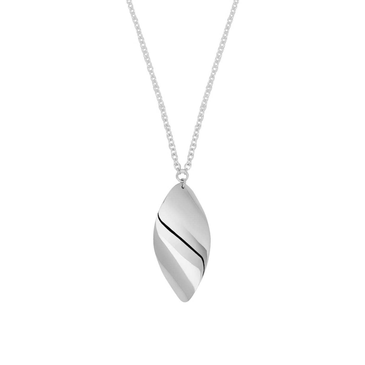 Aqua singe Necklaces silver