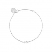 Woman symbol bracelet (silver)