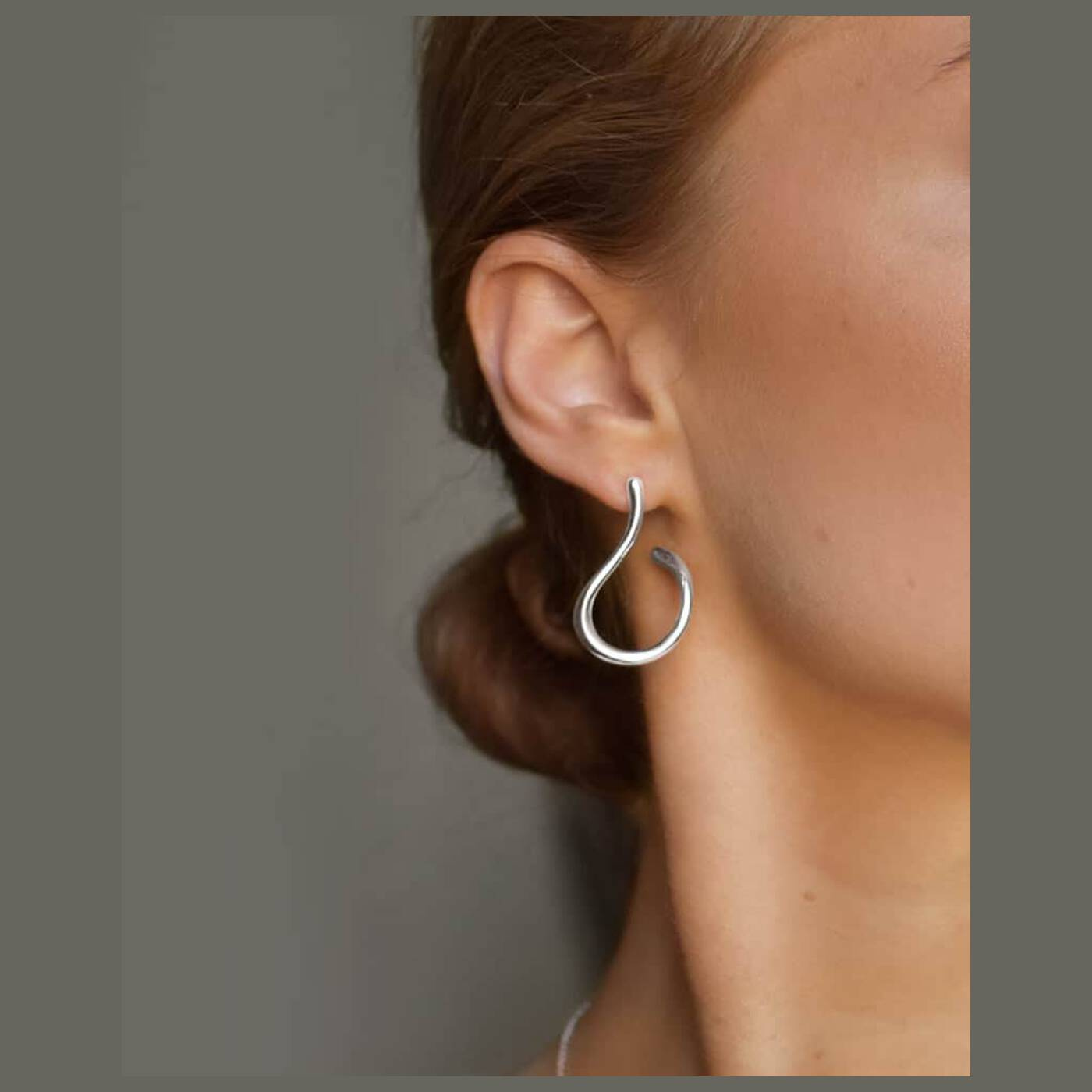 Breeze Earring Silver