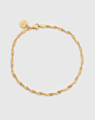 Herringbone Twisted Bracelets Gold