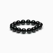 Chunky Black Onyx Stretch Bracelet Chunky Black Onyx Stretch Bracelet