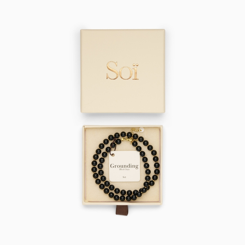 Hailey Black Onyx Necklace
