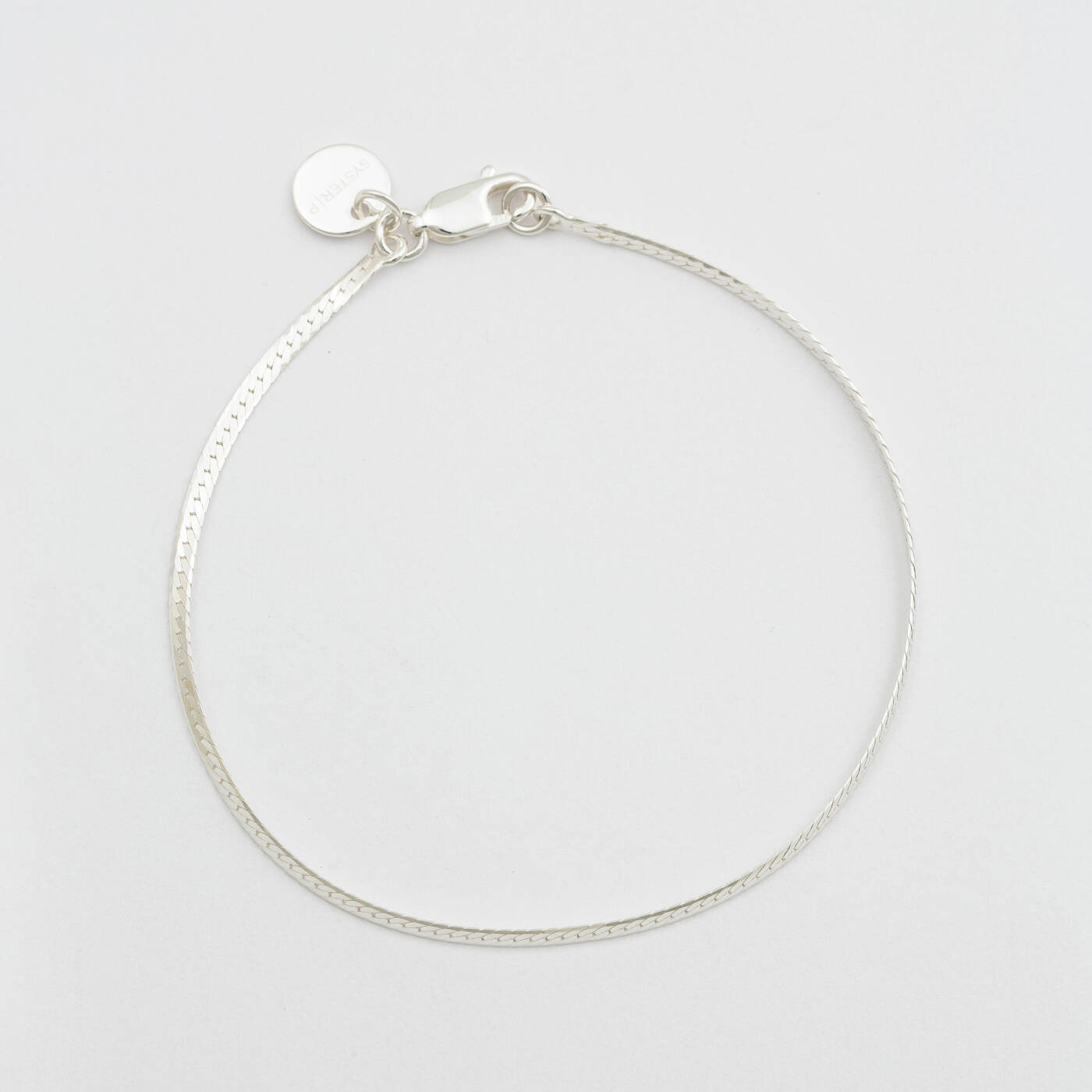 Herringbone Bracelet Silver