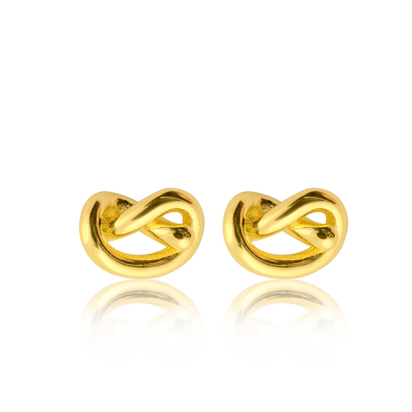 Knot Studs Earring (Gold)