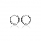 Circle Studs Earring (silver)