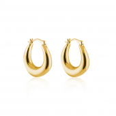 Bold Hoops Earring Small (Gold)