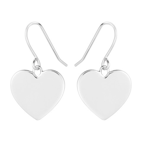 Heart Hook Earring (silver)