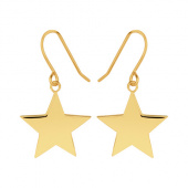 Star Hook Earring (Gold)