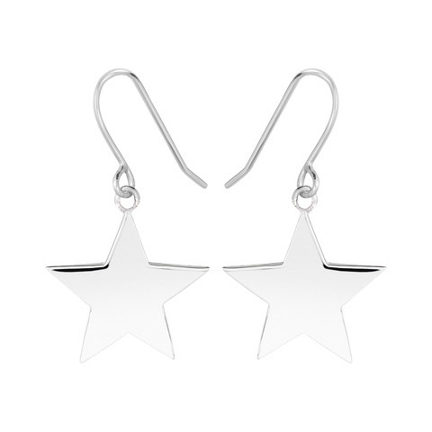 Star Hook Earring (silver)