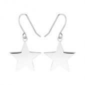 Star Hook Earring (silver)