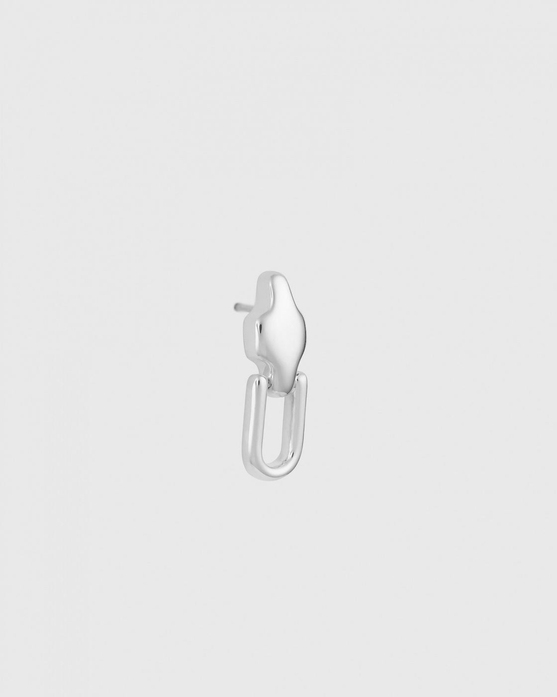 Marion Single Earring Silver