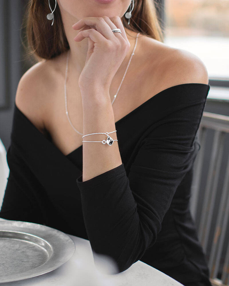 Gaias Grace single Bracelets silver