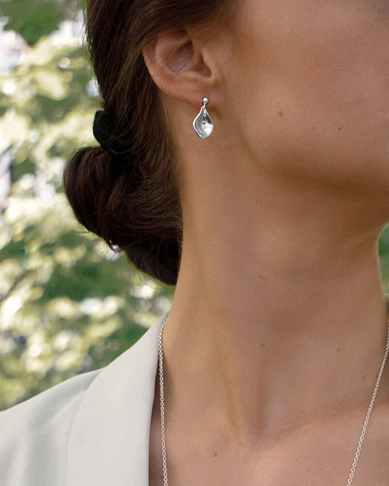 Gaias Grace Earring silver