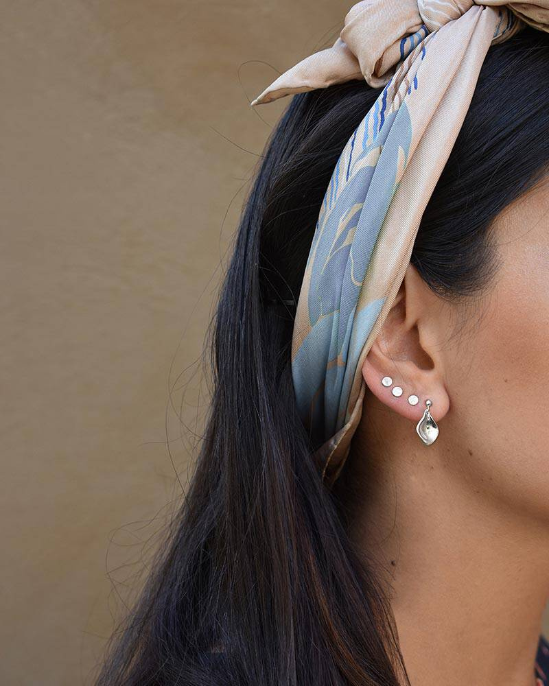 Gaias Grace Earring silver