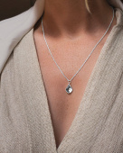 Gaias Grace single Necklaces silver