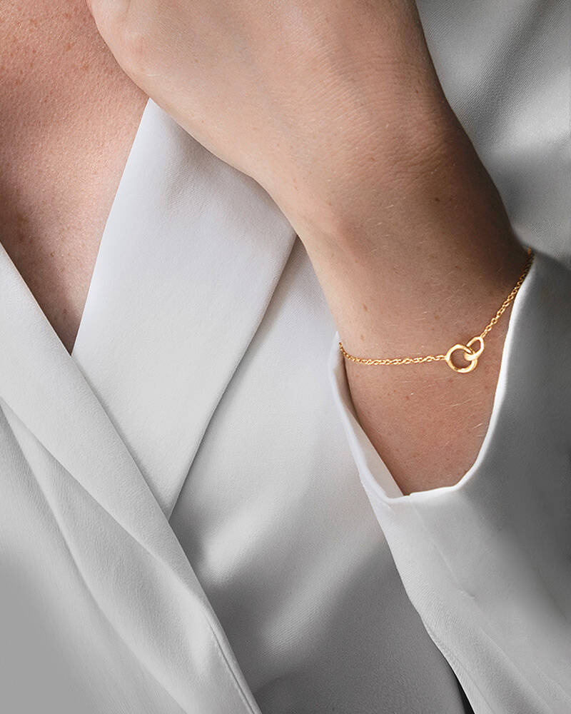 Les Amis drop Bracelets Gold