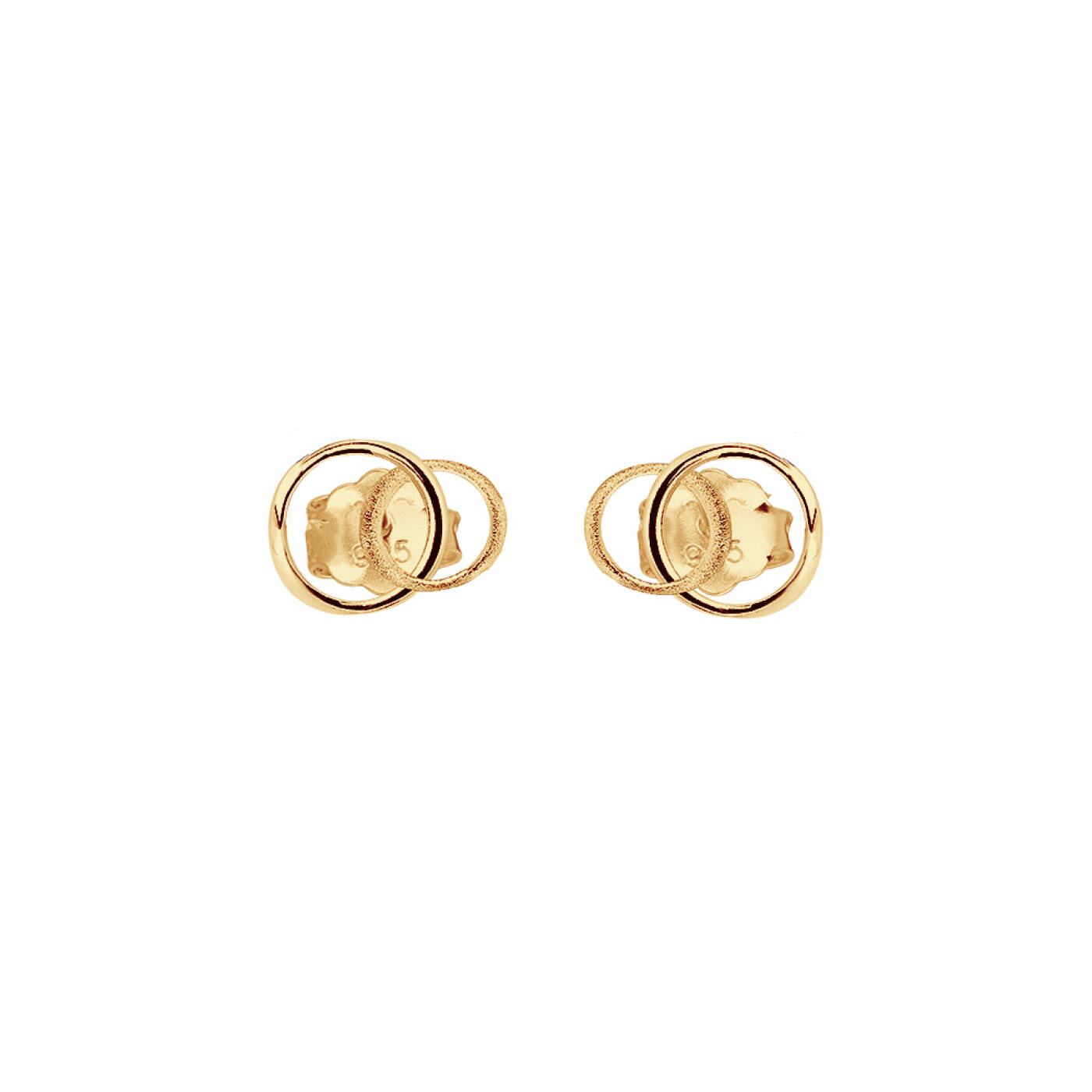 Les Amis drop Earring Gold