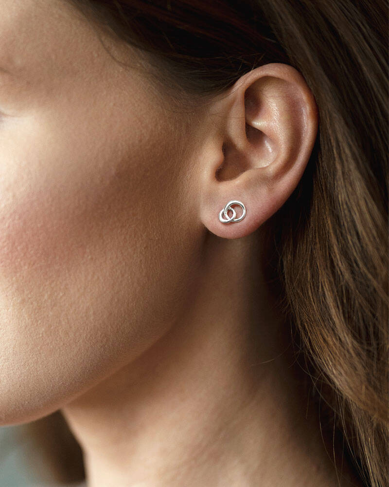 Les Amis drop Earring silver