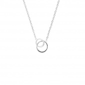 Les Amis small single Necklaces silver