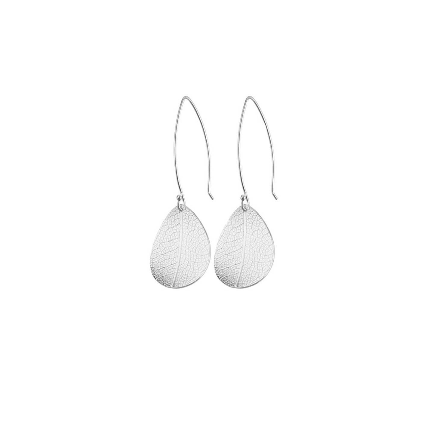 Leaf small Earring Silver