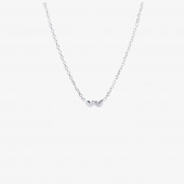 Loving heart Necklaces silver