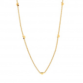 Loving heart drop full Necklaces Gold