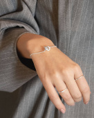 Le knot Bracelets silver