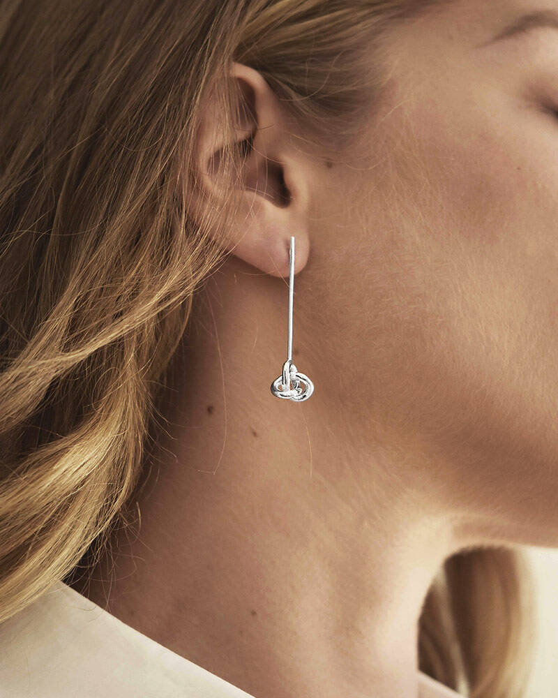 Le knot Earring Silver
