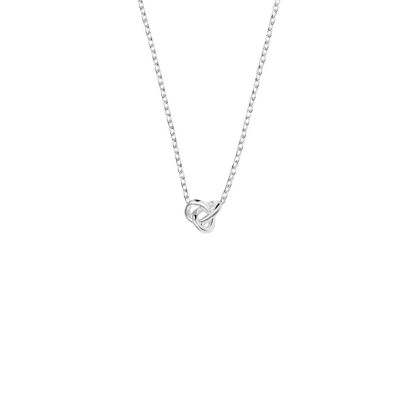 Le knot drop Necklaces silver
