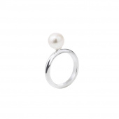 Le pearl ring silver Le pearl ring silver
