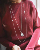 Lakeside single Necklaces silver