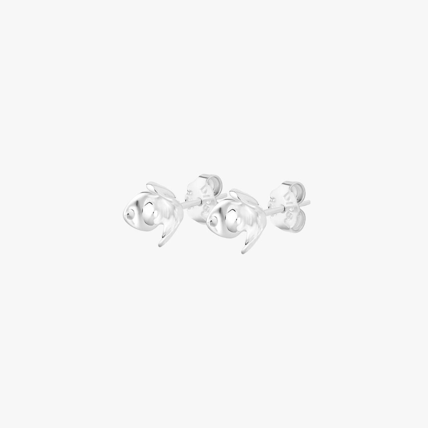Lotus Earring silver