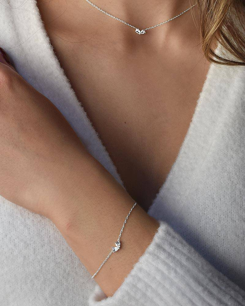 Love Heart Bracelets silver