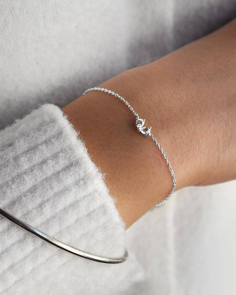Love Heart Bracelets silver